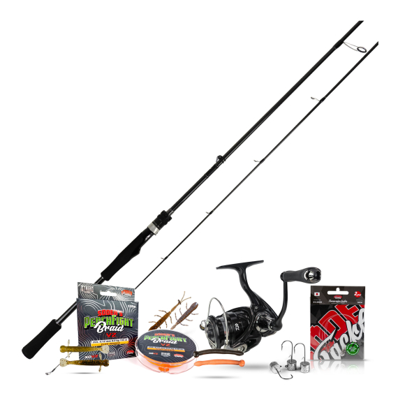 Lunker Stick NED Bundle i gruppen Fiskemetoder / Spinnfiske / Kombinasjoner / Spinnsett hos Sportfiskeprylar.se (LUNKERNEDBUNDLE)