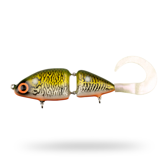 Mälaren Lures Fathead Swimbait 17cm, 125g - Fire Tiger i gruppen Sluker / Håndlagde Baits / Håndlagde Swimbaits hos Sportfiskeprylar.se (MLFHS17-3)