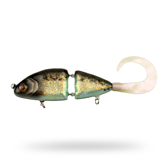 Mälaren Lures Fathead Swimbait 17cm, 125g - Nero i gruppen Sluker / Håndlagde Baits / Håndlagde Swimbaits hos Sportfiskeprylar.se (MLFHS17-6)