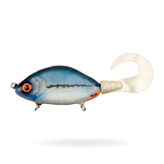 Mälaren Lures Humpback 13cm, 120g - Blue Maniac i gruppen Sluker / Håndlagde Baits / Hanhåndlagde Tailbaits hos Sportfiskeprylar.se (MLHB213-1)