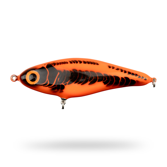 Mälaren Lures Loner 18cm, 100g - Hot Lava i gruppen Sluker / Håndlagde Baits / Håndlagde Jerkbaits hos Sportfiskeprylar.se (MLL18-1)