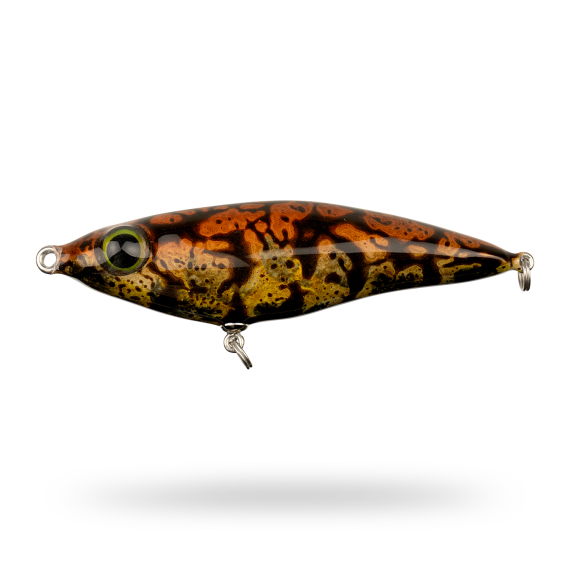 Mälaren Lures Loner Mini 13cm, 60g - Burbot i gruppen Sluker / Håndlagde Baits / Håndlagde Jerkbaits hos Sportfiskeprylar.se (MLLM13-1)