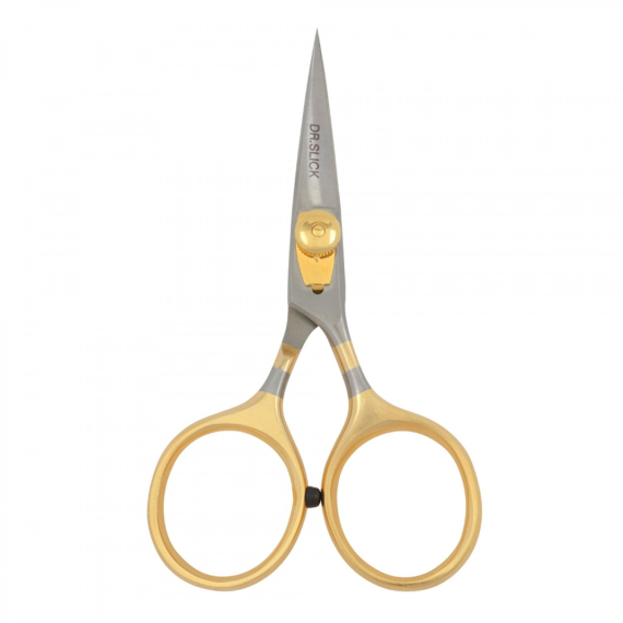 DR Slick Hair Razor Scissor 4 1/2\'\' Straight - Adjustable Tension i gruppen Utstyr Og Tilbehør / Tenger Og Sakser / Linekutter Og Sakser hos Sportfiskeprylar.se (NFD635-SR45G)