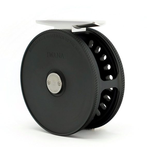 Iwana Minami Trout Reel Black i gruppen Sneller / Fluesneller Og Ekstra Spoler / Fluesneller hos Sportfiskeprylar.se (NFD9281-2,75Blackr)