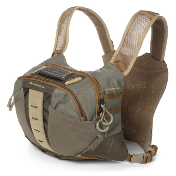 Umpqua ZS2 Overlook 500 Chest Pack/Kit - Olive i gruppen Oppbevaring / Takkelmapper / Shoulderbags hos Sportfiskeprylar.se (NFD9359)