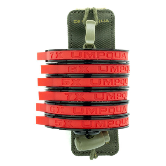 Umpqua ZS2 Tippet Holder - Olive i gruppen Oppbevaring / Annen Oppbevaring / Tippet Holder hos Sportfiskeprylar.se (NFD9370)