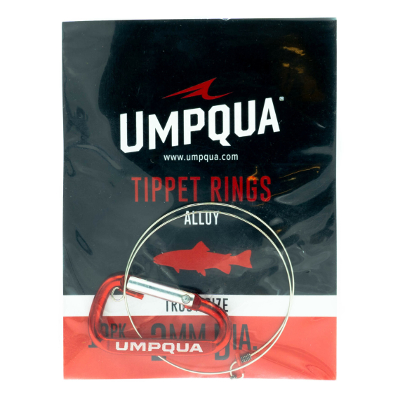 Umpqua Tippet Ring Premium 2mm 10-pack i gruppen Kroker Og Terminal Takkel / Ledere Og Fortommsmaterialer / Fortommsmaterialer / Fortommsmateriale Fluefiske hos Sportfiskeprylar.se (NFD9383)