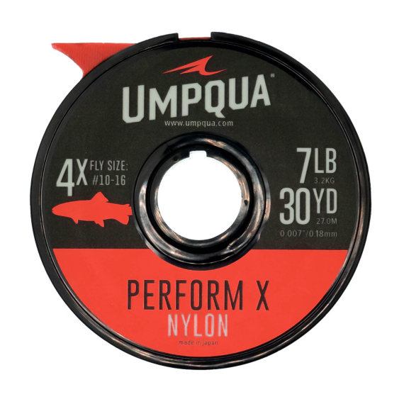 Umpqua Perform X Trout Nylon Tippet 27m i gruppen Kroker Og Terminal Takkel / Ledere Og Fortommsmaterialer / Fortommsmaterialer / Fortommsmateriale Fluefiske hos Sportfiskeprylar.se (NFD9395-1Xr)