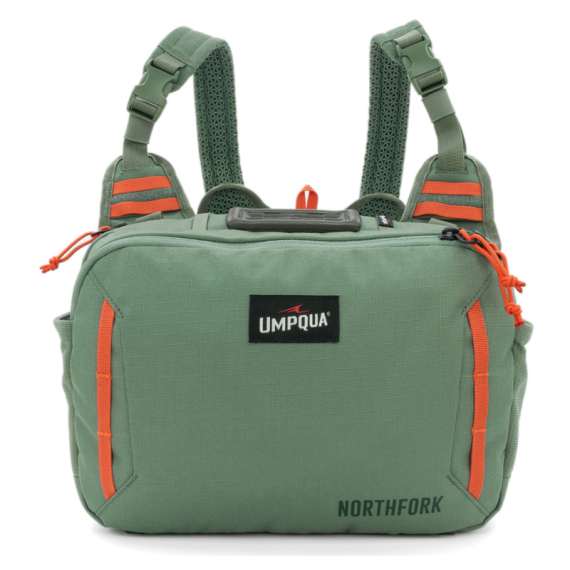 Umpqua Northfork Chest Pack - Pine i gruppen Oppbevaring / Takkelmapper / Shoulderbags hos Sportfiskeprylar.se (NFD9409-Pine)