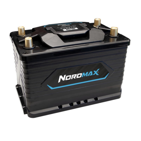 Nordmax Lithium Battery 12V 110Ah i gruppen Båtelektronikk / Batterier Og Ladere / Batterier / Lithiumbatterier hos Sportfiskeprylar.se (NM110LIT)