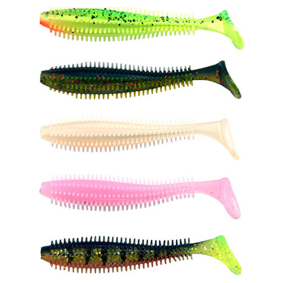 Fox Rage Spikey UV mixed colours 5-pack i gruppen Sluker / Sluksett hos Sportfiskeprylar.se (NMC016r)