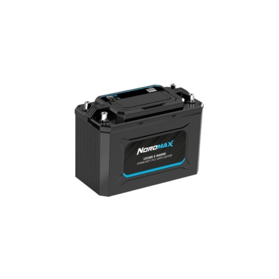 Nordmax Lithium Battery 12V 125Ah BT i gruppen Båtelektronikk / Batterier Og Ladere / Batterier / Lithiumbatterier hos Sportfiskeprylar.se (NMD125LITBT)