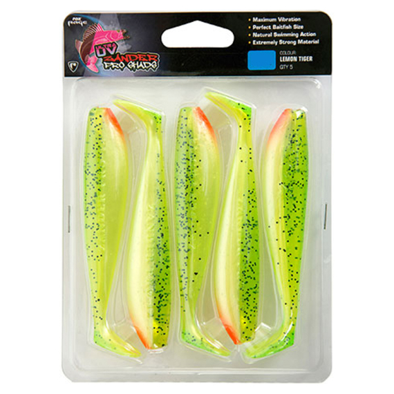 Zander Pro Ultra UV 12 cm 5-pack i gruppen Sluker / Softbaits / Abbor Softbaits Og Gjørs Softbaits hos Sportfiskeprylar.se (NZS024r)