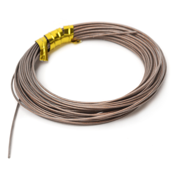 Partridge Bauer Pike Leader Wire 20lb - Brown i gruppen Kroker Og Terminal Takkel / Ledere Og Fortommsmaterialer / Fortommsmaterialer hos Sportfiskeprylar.se (PH-AW49-20-5B)