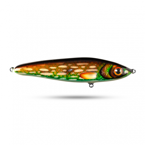 Pineslope Lures Beef Jerky Shallow 22cm, 130g - Fancypants Pike i gruppen Sluker / Håndlagde Baits / Håndlagde Jerkbaits hos Sportfiskeprylar.se (PSLBJS22-9)