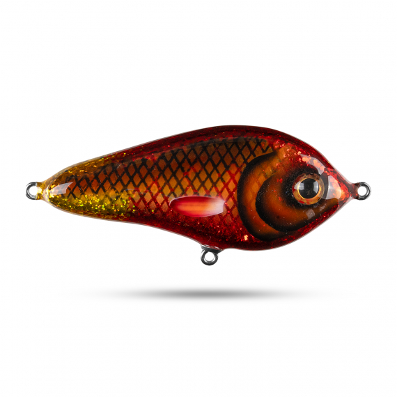 Pineslope Lures Drumstick V2 Slow Sink 15cm, 115g - Royal Ruby i gruppen Sluker / Håndlagde Baits / Håndlagde Swimbaits hos Sportfiskeprylar.se (PSLDSSS23-1)