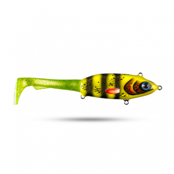 Pineslope Lures Goujon XL Slow Sink 25cm, 130g - Getingjävel i gruppen Sluker / Håndlagde Baits / Hanhåndlagde Tailbaits hos Sportfiskeprylar.se (PSLGXLSS23-3)