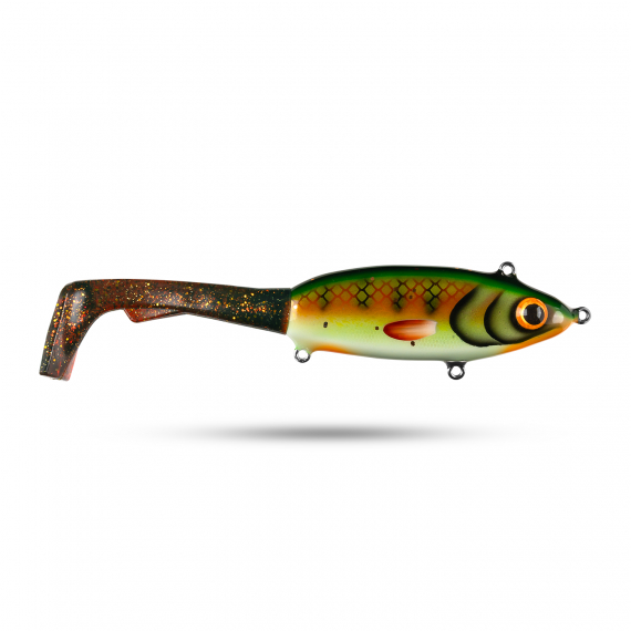 Pineslope Lures Goujon XL Slow Sink 25cm, 130g - WillyMcSnabb i gruppen Sluker / Håndlagde Baits / Hanhåndlagde Tailbaits hos Sportfiskeprylar.se (PSLGXLSS23-5)