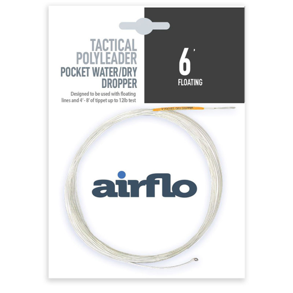 Airflo Tactical Polyleader i gruppen Kroker Og Terminal Takkel / Ledere Og Fortommsmaterialer / Ferdiglagde Fortommer / Polyleader hos Sportfiskeprylar.se (PT-ST-FS8-7Tr)