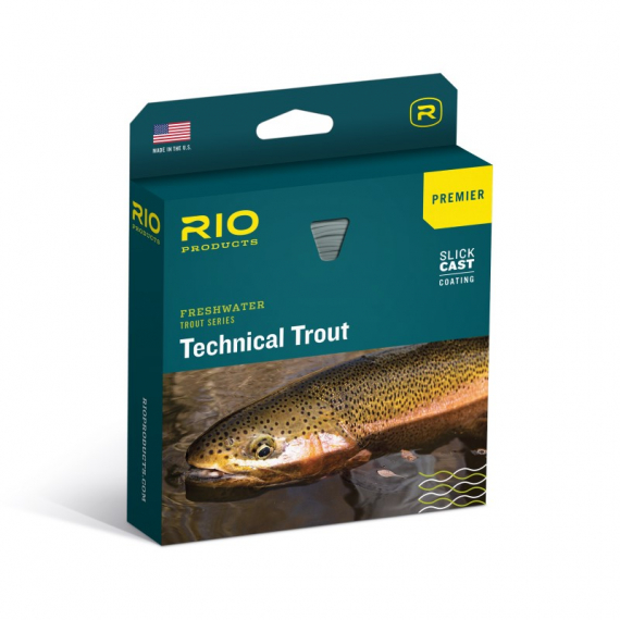 RIO Premier Technical Trout WF4F Sky Blue/Peach i gruppen Snører / Skyteliner hos Sportfiskeprylar.se (RP19261)