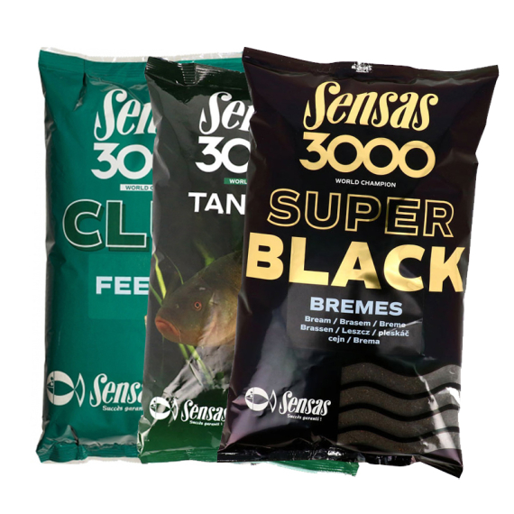 Sensas 3000 1kg x 3-pack i gruppen Sluker / Boilies Og Grunnfõr / Grunnför hos Sportfiskeprylar.se (SENSAS3000MIXPACK)