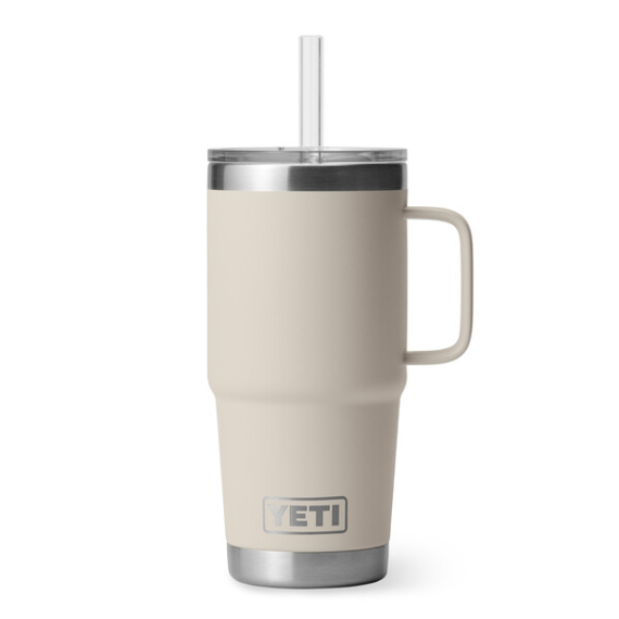 Yeti Rambler 25 Oz Straw Mug 2.0 - Cape Taupe i gruppen Outdoor / Feltkjøkken Og Redskaper / Termoser / Termoskopper hos Sportfiskeprylar.se (SKU-2326-24H2BH)