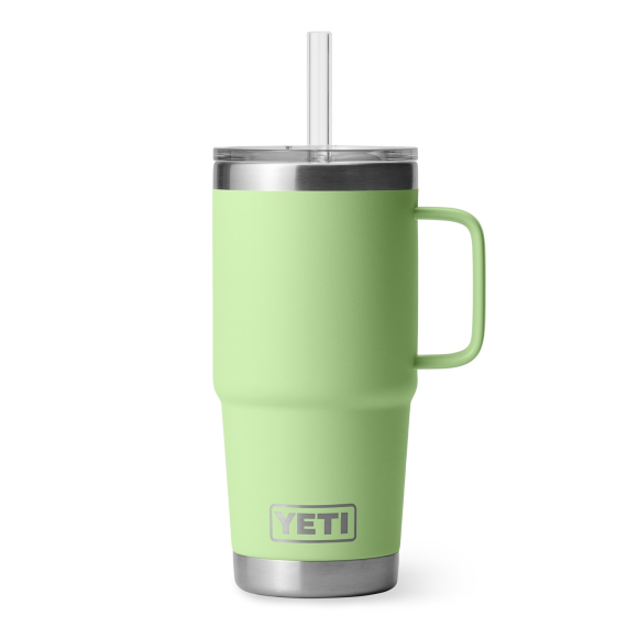 Yeti Rambler 25 Oz Straw Mug 2.0 - Key Lime i gruppen Outdoor / Feltkjøkken Og Redskaper / Termoser / Termoskopper hos Sportfiskeprylar.se (SKU-2326-24H2KL)