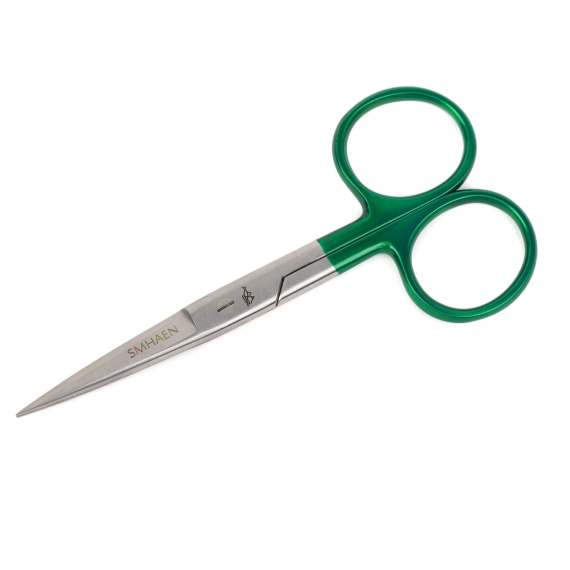 SMHAEN Scissor Straight 5\'\' Tungsten Carbide Heavy Green i gruppen Utstyr Og Tilbehør / Tenger Og Sakser / Linekutter Og Sakser hos Sportfiskeprylar.se (SM-115)