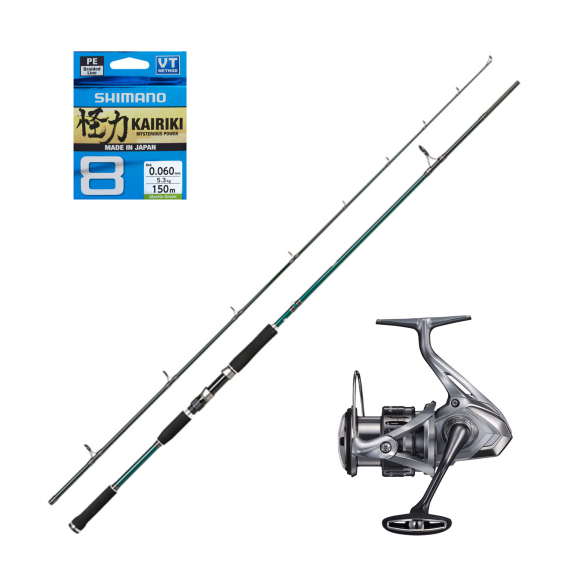 Shimano Nasci Abu Garcia Beast X Pike Combo i gruppen Fiskemetoder / Spinnfiske / Kombinasjoner / Spinnsett hos Sportfiskeprylar.se (SSPSET-18)