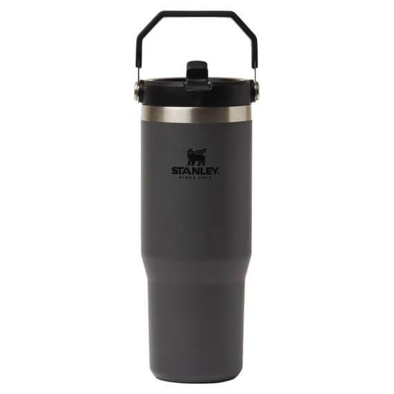 Stanley Iceflow Flip Straw Tumbler 0,89L - Charcoal i gruppen Outdoor / Feltkjøkken Og Redskaper / Termoser / Termoskopper hos Sportfiskeprylar.se (ST1009993194)