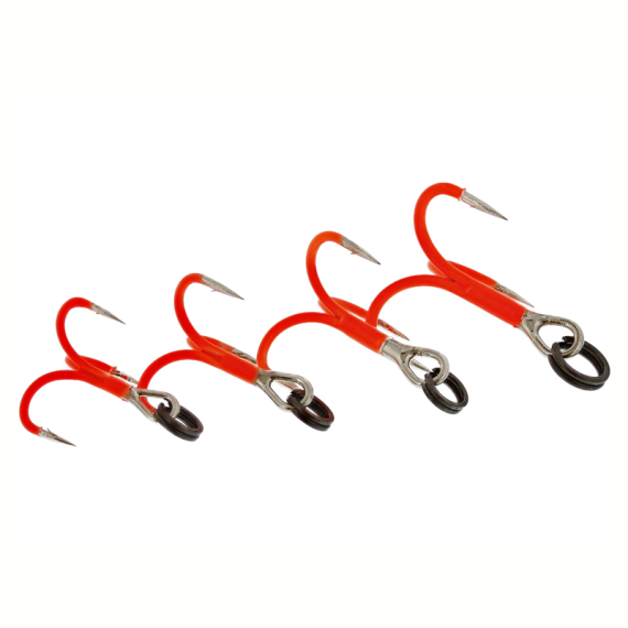 Westin Rigged Trout Treble Hooks Uv Orange i gruppen Kroker Og Terminal Takkel / Kroker / Treblekroker hos Sportfiskeprylar.se (T108-805-064r)