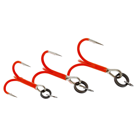 Westin Rigged Trout Treble Hooks Uv Orange i gruppen Kroker Og Terminal Takkel / Kroker / Treblekroker hos Sportfiskeprylar.se (T108-805-064r)