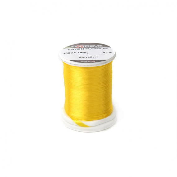 Rayon Floss Yellow i gruppen Kroker Og Terminal Takkel / Flue Binding / Fluebindingsmateriale / Yarn Og Chenille hos Sportfiskeprylar.se (TE-RF-06)