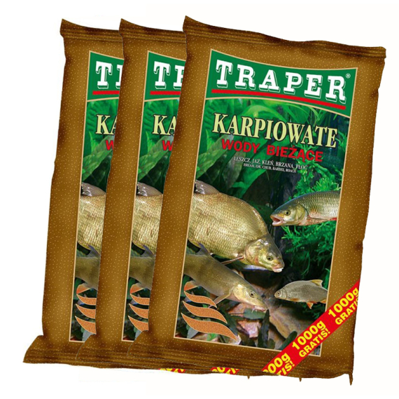 Traper Groundbait Mix 2,5kg x3 i gruppen Sluker / Boilies Og Grunnfõr / Grunnför hos Sportfiskeprylar.se (TRAPERGROUNDBAITPACK)