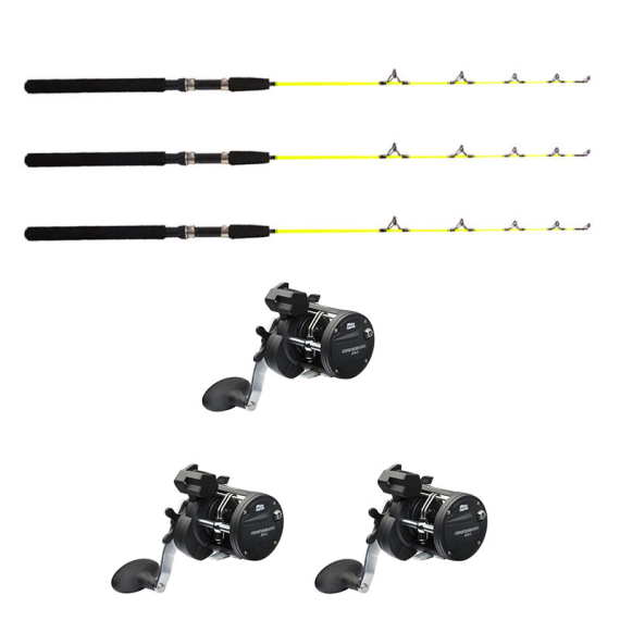 Abu Garcia Cardinal Trolling 20LC/Fladen Ice Pike 115cm Combo Höger 3-Pack i gruppen Fiskemetoder / Isfiske / Isfiske Kombinasjoner / Isfiske Sett hos Sportfiskeprylar.se (cardinal1153pcsset)