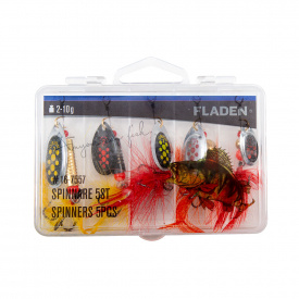 Fladen Spinners 2-10g 5pcs In Plastic Box