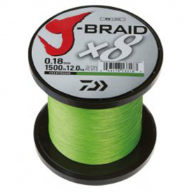 Daiwa J-Braid X8 1500m Chartreuse