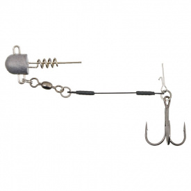 Konger Swimbait System Single Stinger 1/0, 9cm Weighted