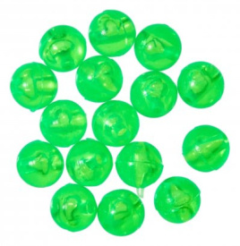 Gunki Carolina Chartreuse Bead 6mm 15st