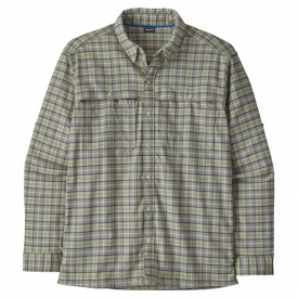 Patagonia M's Early Rise Stretch Shirt On the Fly: Salvia Green