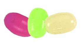 Owner Beads 6mm, glow/green, soft, 22st