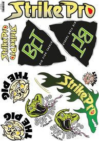 CWC Sticker Kit, BFT, Pig, Strike Pro - A4