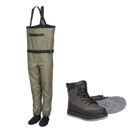 Kinetic Classicgaiter with Rockgaiter Felt Wader Combo