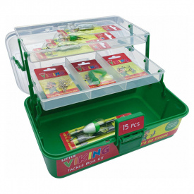 Kinetic Little Viking Tackle Box Kit Green