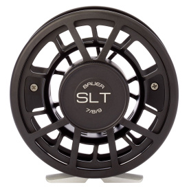 Bauer SLT Fly Reel - Black & Silver 