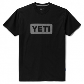 Yeti Logo Badge Premium T-Shirt Black