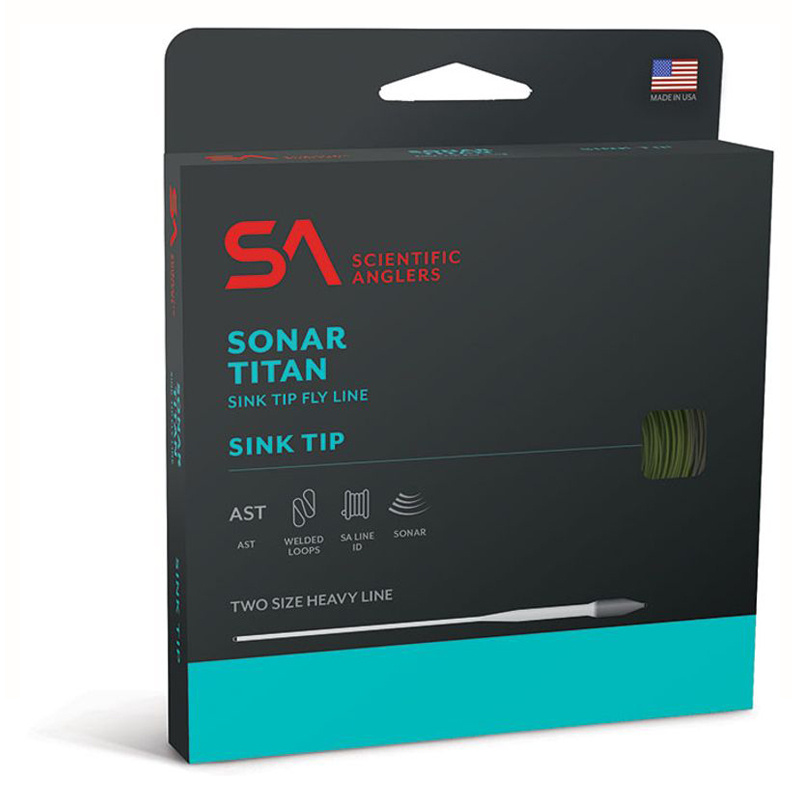 SA Sonar Titan Sink Tip 6 WF Fly Line