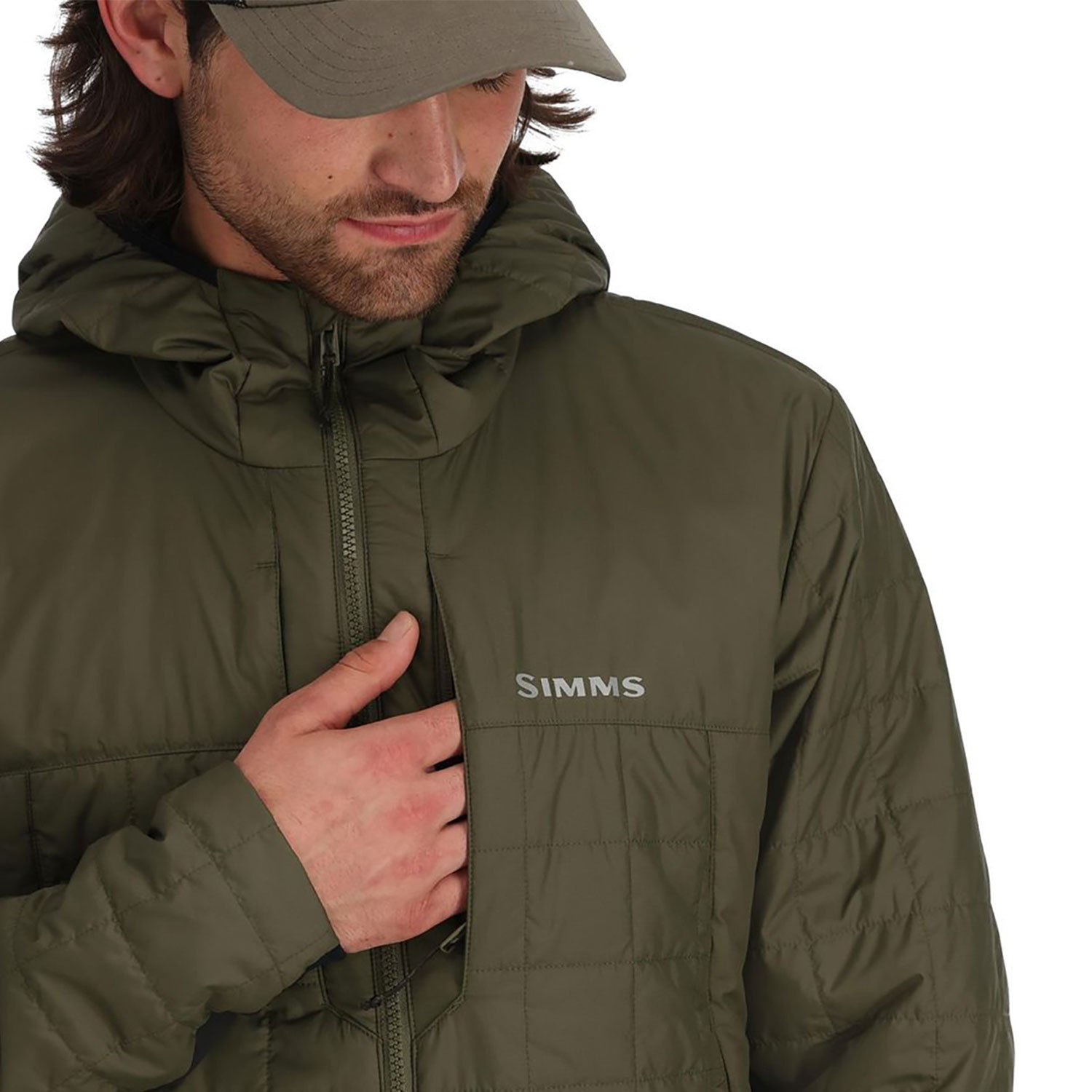 Simms Fall Run Hybrid Hoody Loden