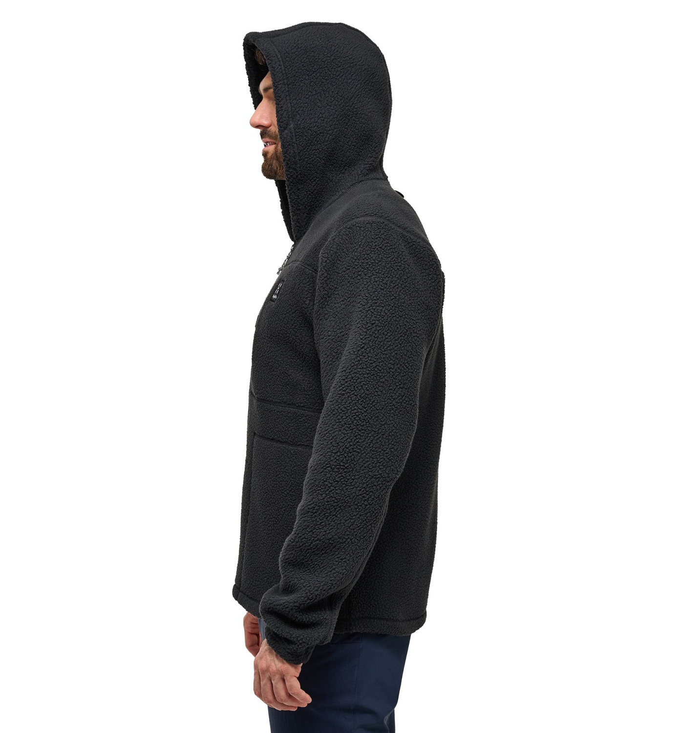 Haglöfs Malung Pile Hood Men True Black