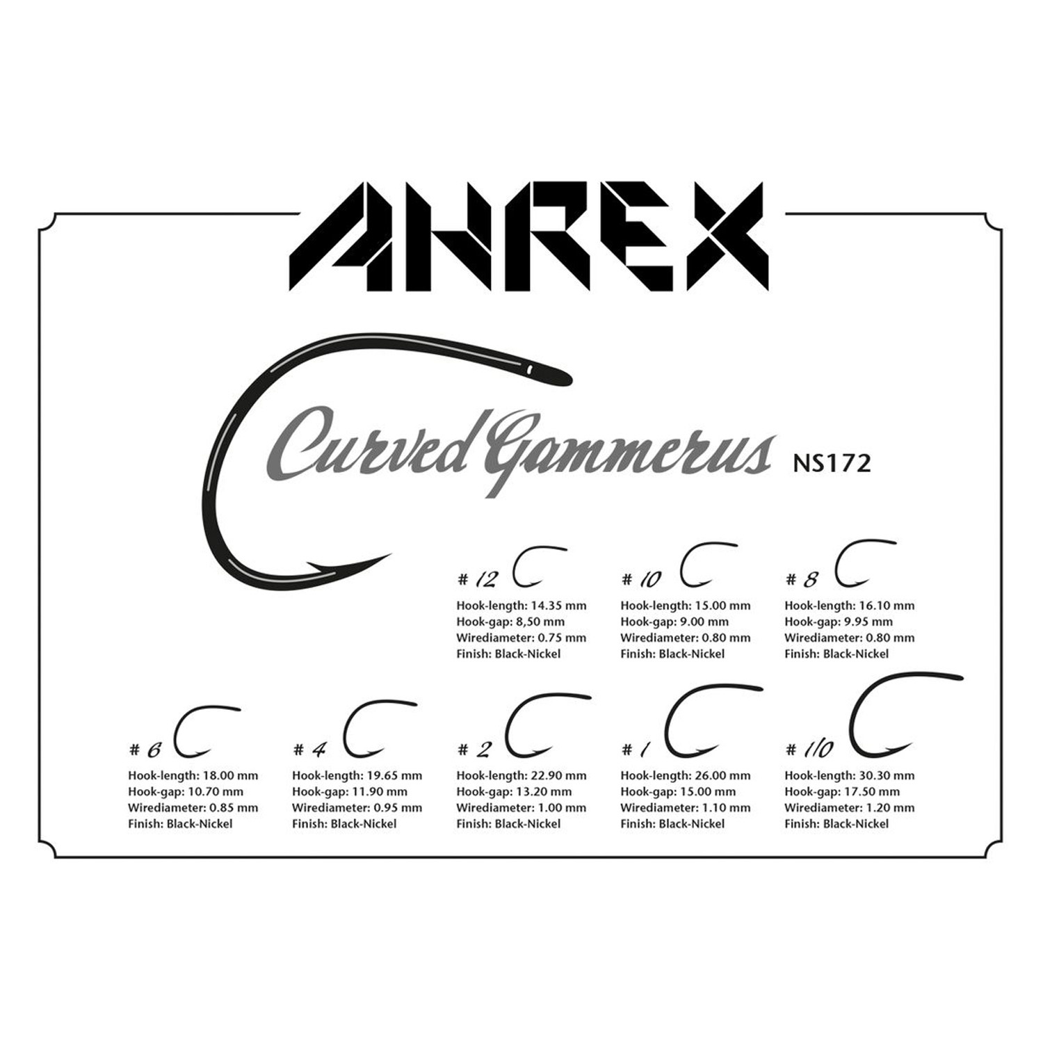 Ahrex NS172 - Curved Gammarus